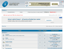 Tablet Screenshot of amxmodx.cz